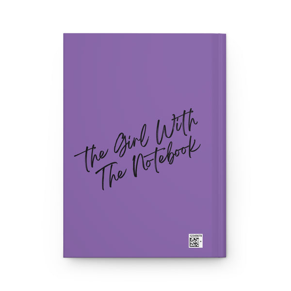 TGWTN Hardcover Journal: Black | Light Purple