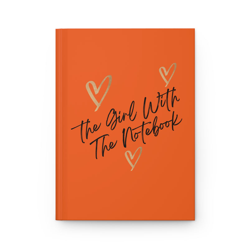 TGWTN Hardcover Journal: Brown/Black | Orange