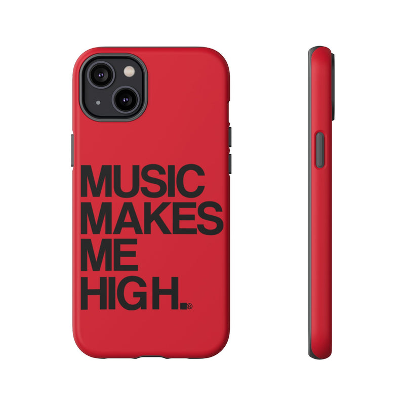 MMMH Classic Phone Case: Dark Red | Black