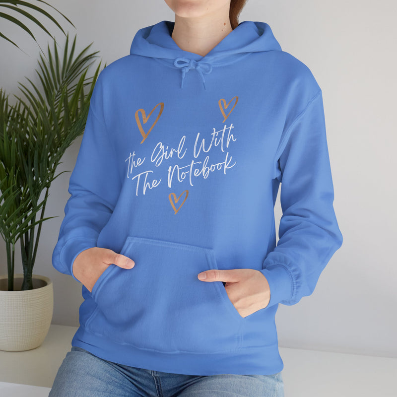 TGWTN Unisex Hoodie: Brown/White | Carolina Blue