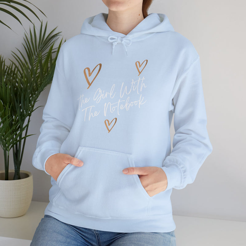 TGWTN Unisex Hoodie: Brown/White | Light Blue