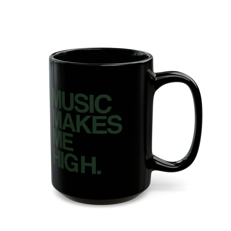 MMMH Black Mug: Forest Green