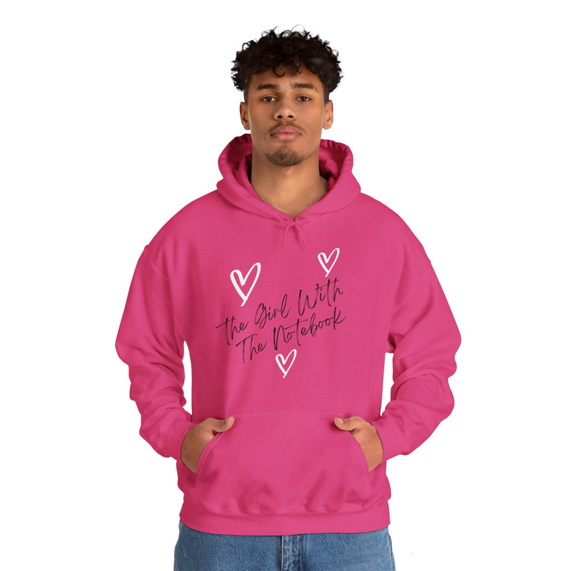 TGWTN Unisex Hoodie: White/Black | Pink