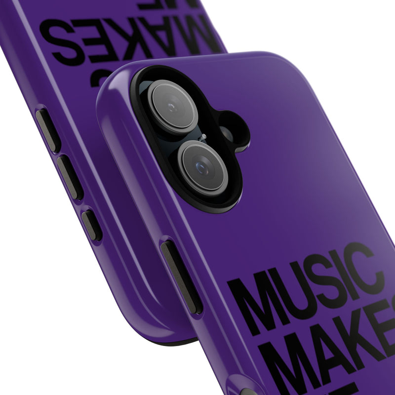 MMMH Classic Phone Case: Purple | Black