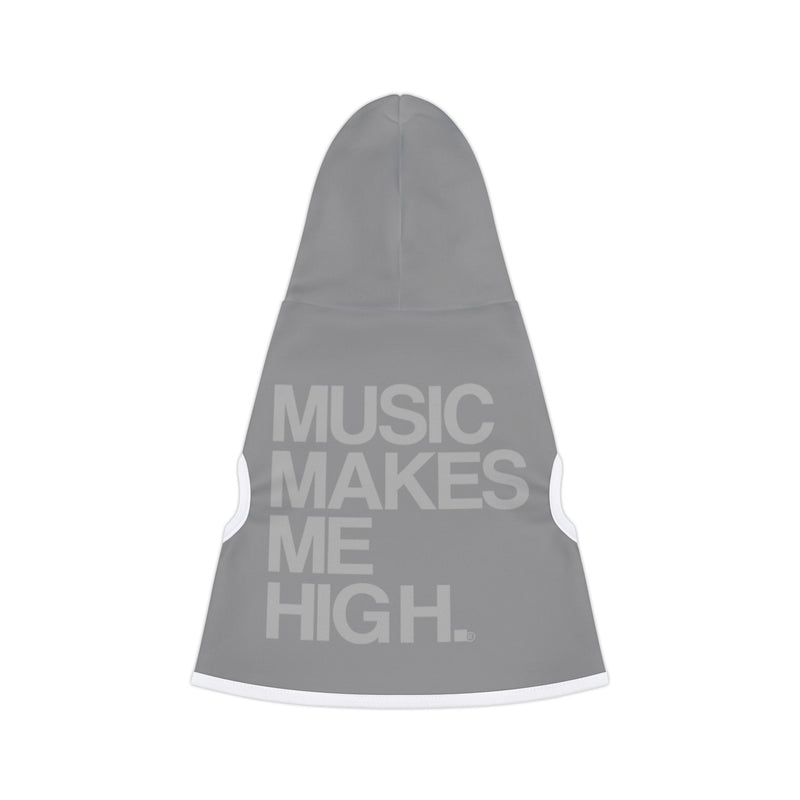 MMMH Pet Hoodie: Grey | Light Grey