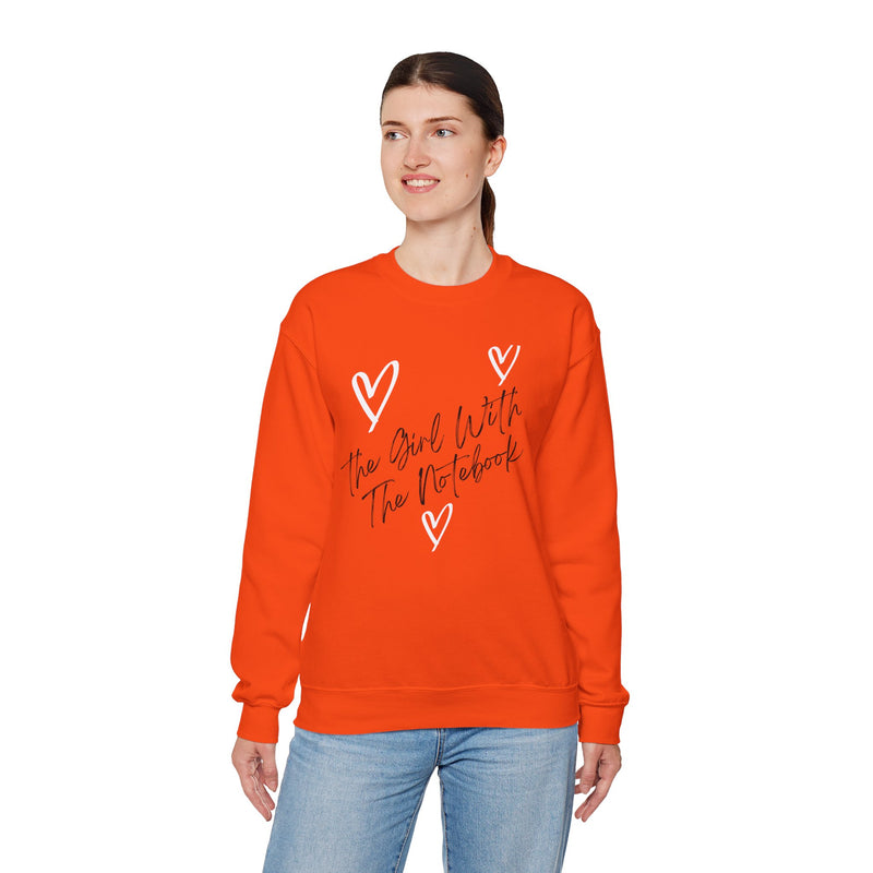 TGWTN Unisex Sweatshirt: White/Black | Orange