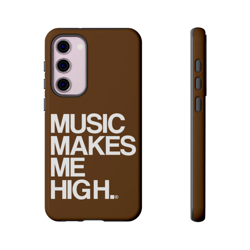 MMMH Classic Phone Case: Brown | White