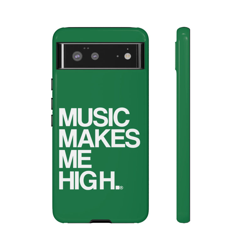 MMMH Classic Phone Case: Dark Green | White