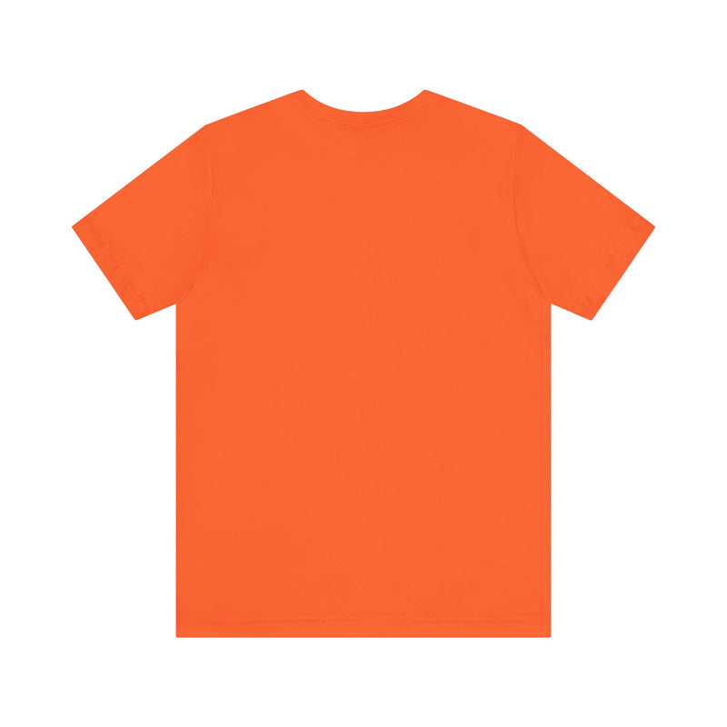 TGWTN Unisex T-Shirt: Brown/White | Orange