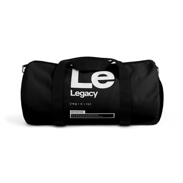 NOVL Duffel Bag: Legacy Black | White