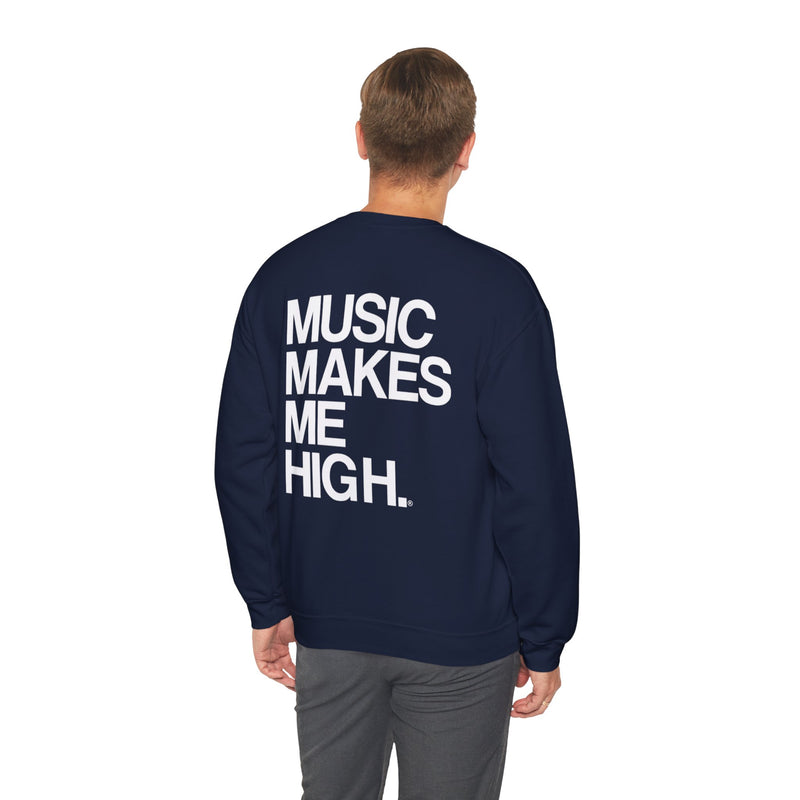 MMMH Unisex Sweatshirt: Navy | White