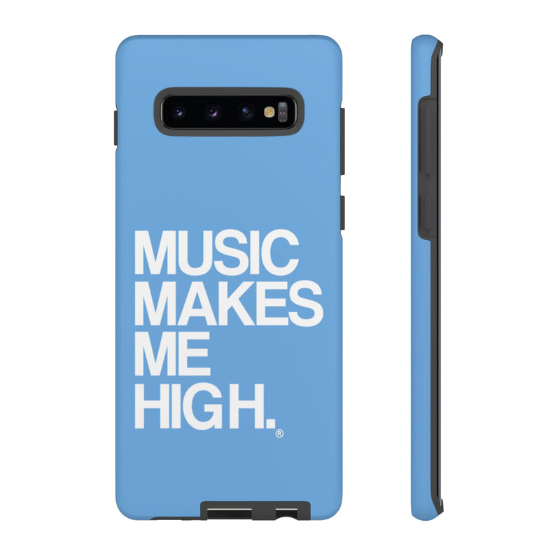 MMMH Classic Phone Case: Light Blue | White