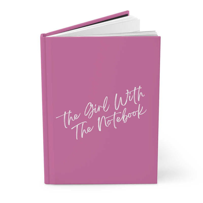 TGWTN Hardcover Journal: White | Light Pink