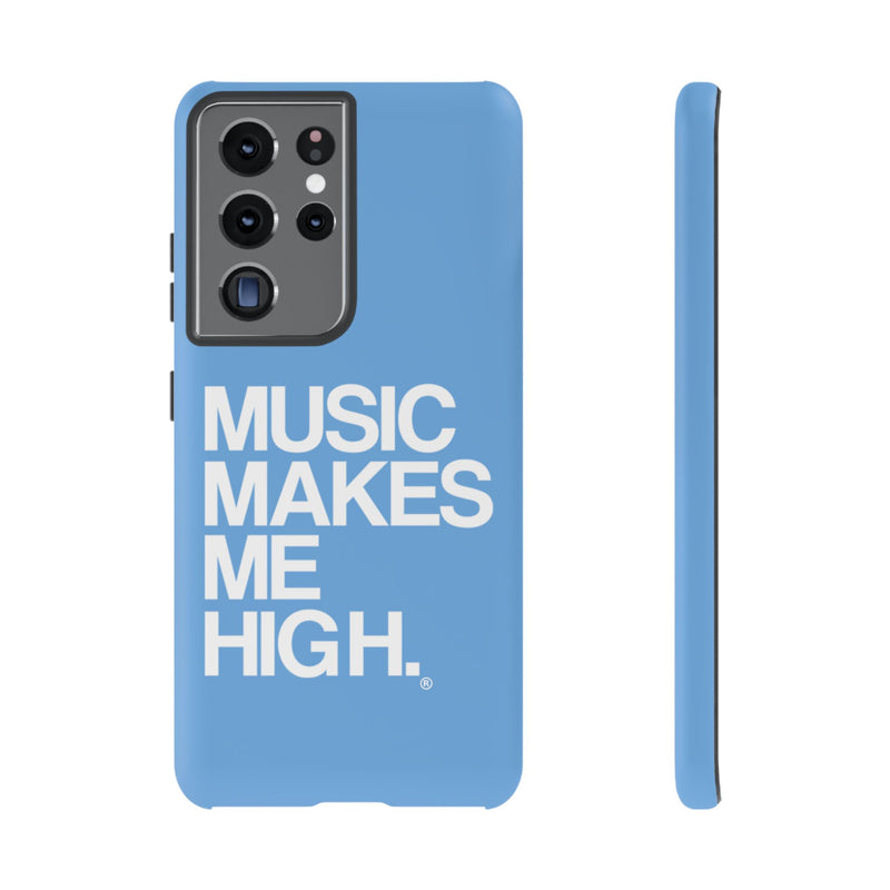 MMMH Classic Phone Case: Light Blue | White