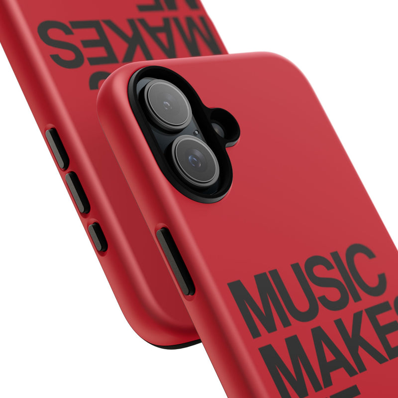 MMMH Classic Phone Case: Dark Red | Black