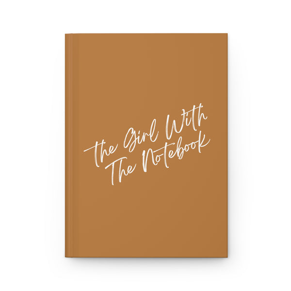 TGWTN Hardcover Journal: White | Light Brown