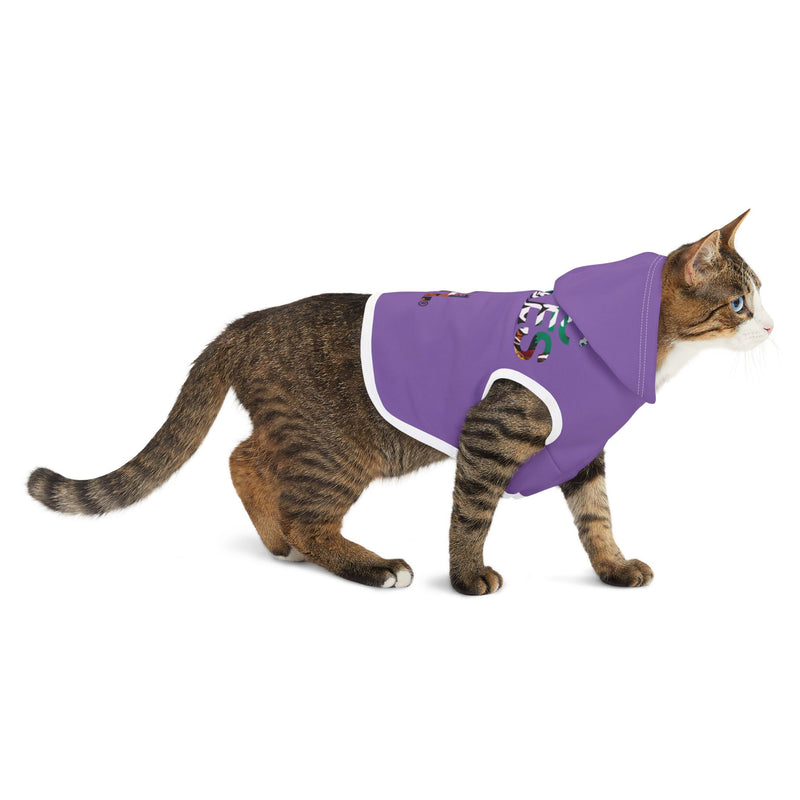 MMMH Pet Hoodie: Light Purple | Graffiti