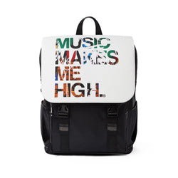 MMMH Backpack: White | Graffiti