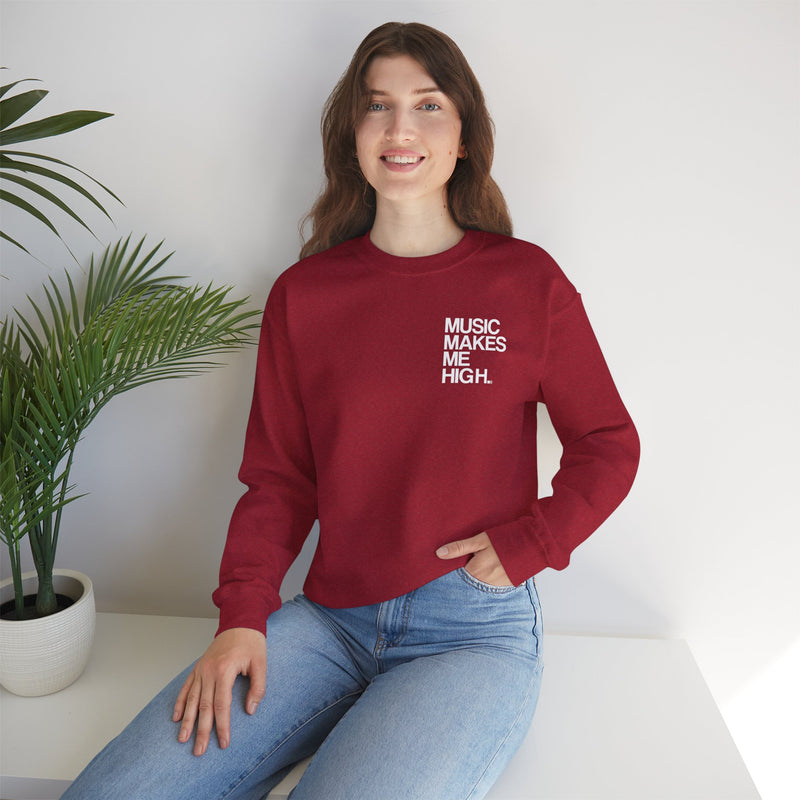 MMMH Unisex Sweatshirt: Antique Cherry Red | White Lettering