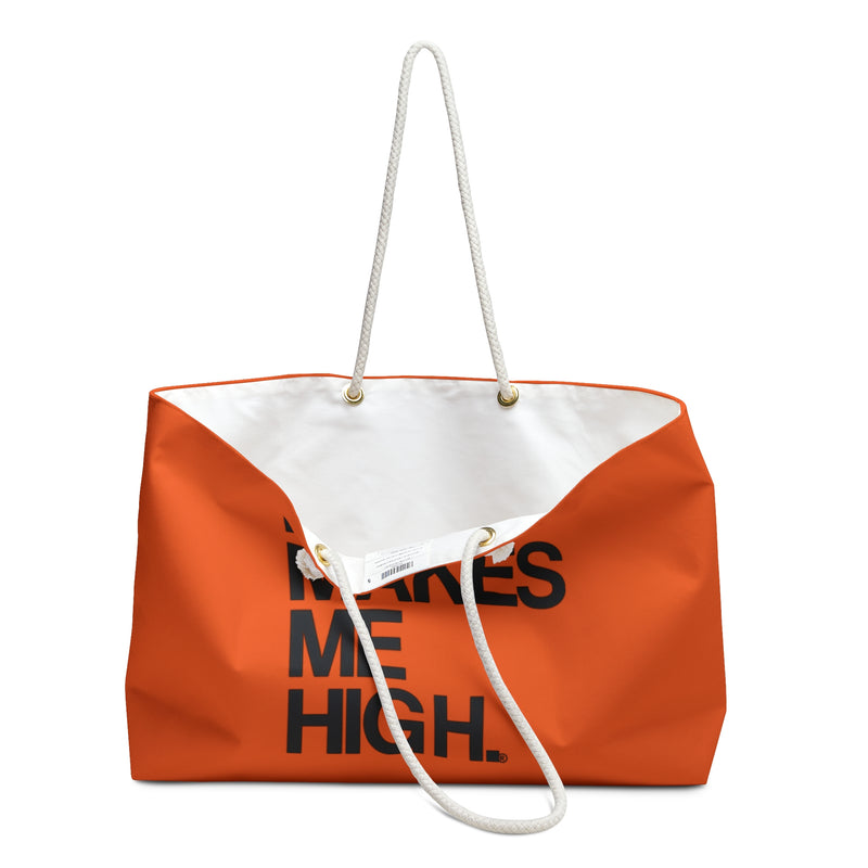 MMMH Weekender Bag (Rope Handle): Orange | Black