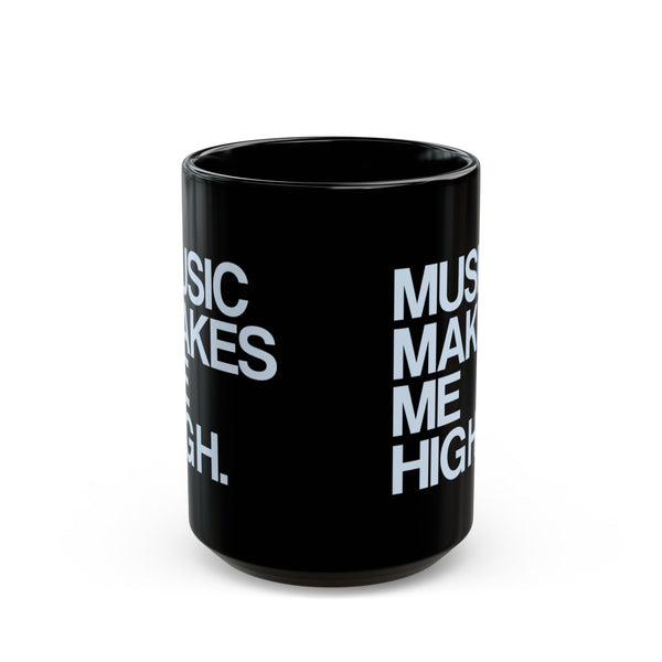 MMMH Black Mug: Light Blue