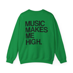 MMMH Unisex Sweatshirt: Irish Green | Black