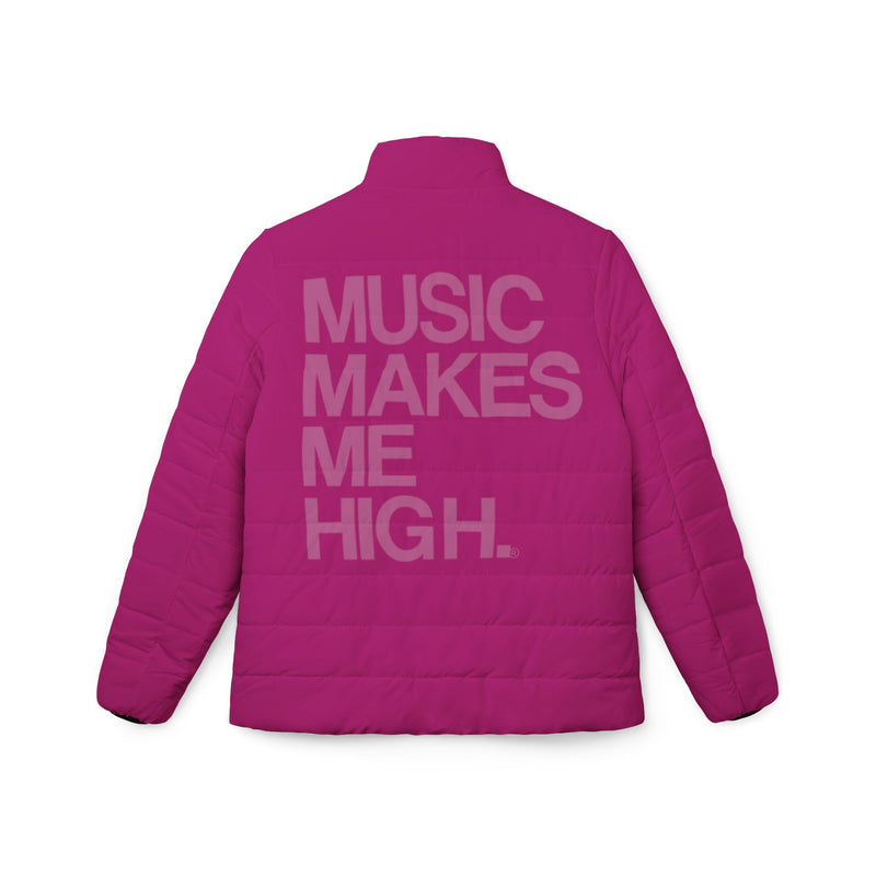 MMMH Women’s Puffer Jacket: Pink | Light Pink