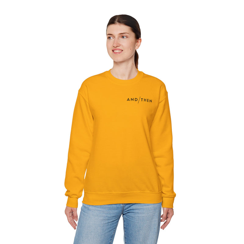 IJTT Unisex Sweatshirt: AT Slash Black | Gold