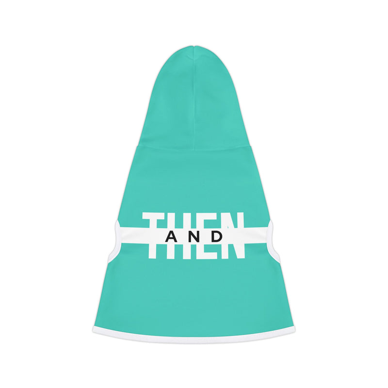 IJTT Pet Hoodie: AT Strike White | Teal