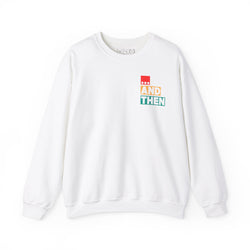 IJTT Unisex Sweatshirt: AT Block Multi/White | White