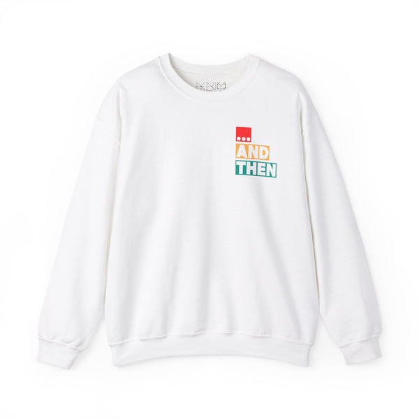 IJTT Unisex Sweatshirt: AT Block Multi/White | White