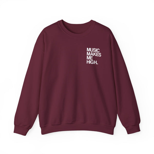 MMMH Unisex Sweatshirt: Maroon | White Lettering