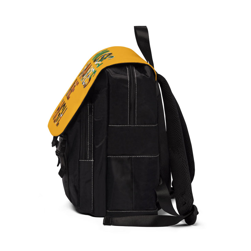 MMMH Backpack: Yellow | Graffiti