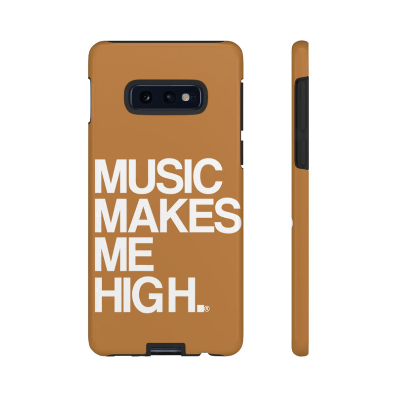 MMMH Classic Phone Case: Light Brown | White