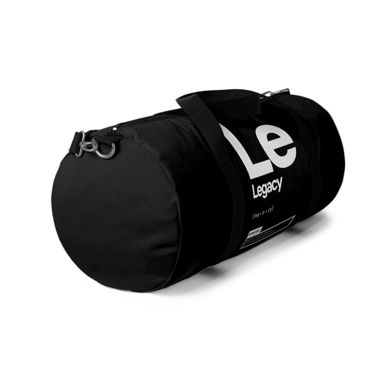 NOVL Duffel Bag: Legacy Black | White