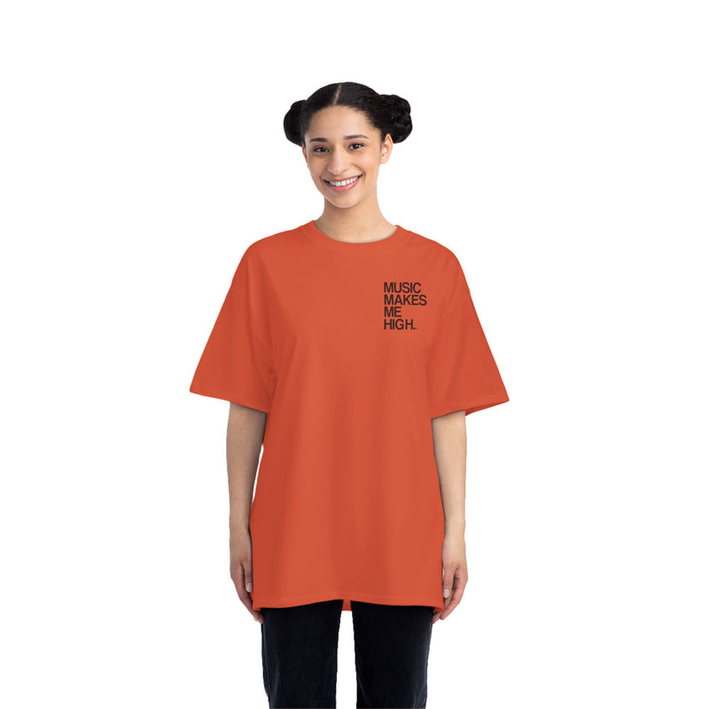 MMMH Unisex T-Shirt: Orange | Black Letters