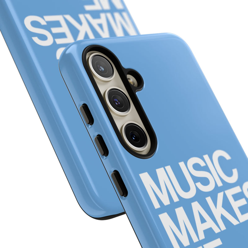 MMMH Classic Phone Case: Light Blue | White