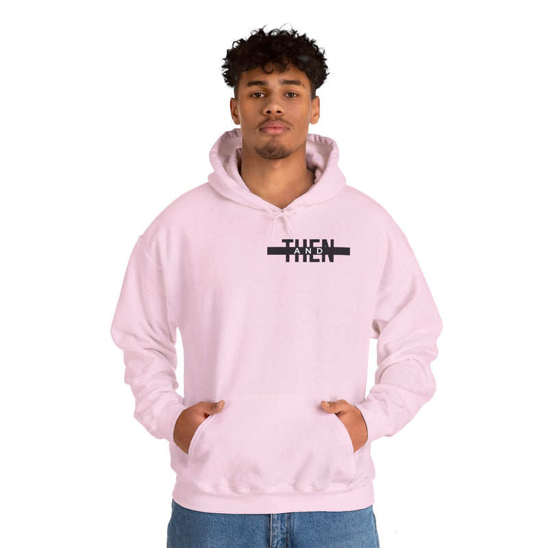 IJTT Unisex Hoodie: AT Strike Black | Light Pink