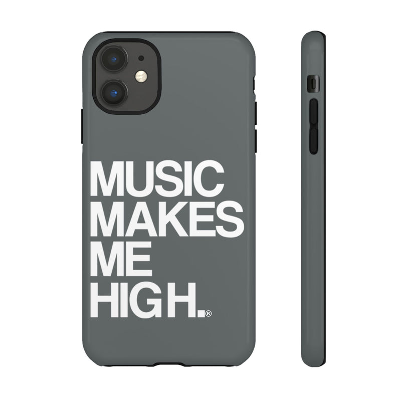 MMMH Classic Phone Case: Dark Grey | White