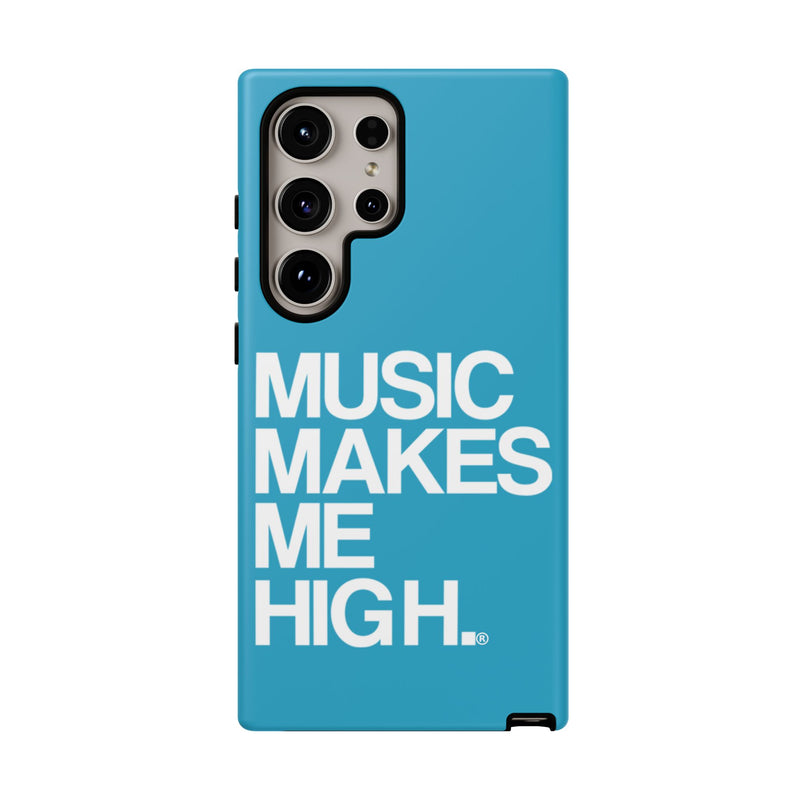 MMMH Classic Phone Case: Turquoise | White