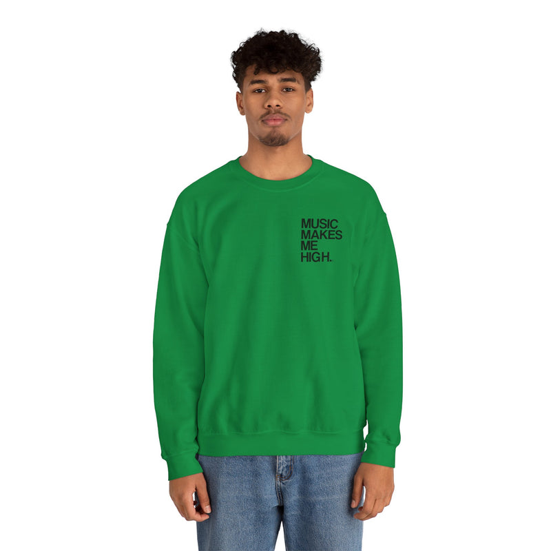 MMMH Unisex Sweatshirt: Irish Green | Black