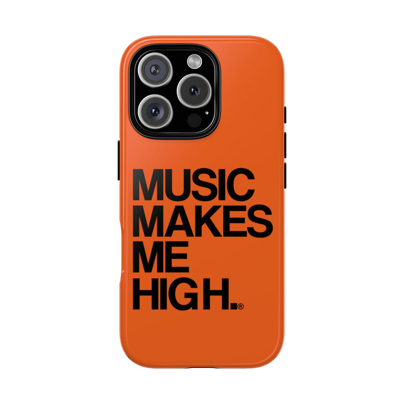 MMMH Classic Phone Case: Orange | Black