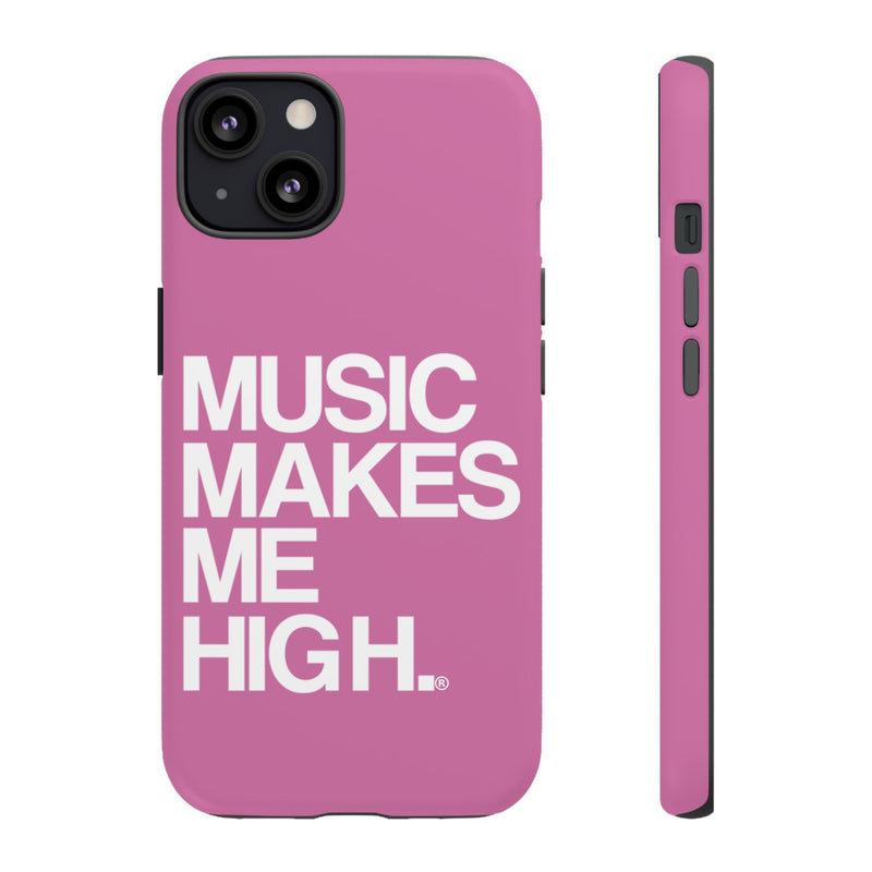 MMMH Classic Phone Case: Light Pink | White