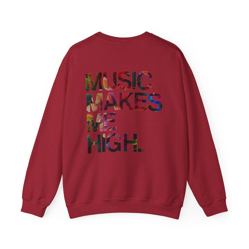 MMMH Unisex Sweatshirt: Antique Cherry Red | Floral