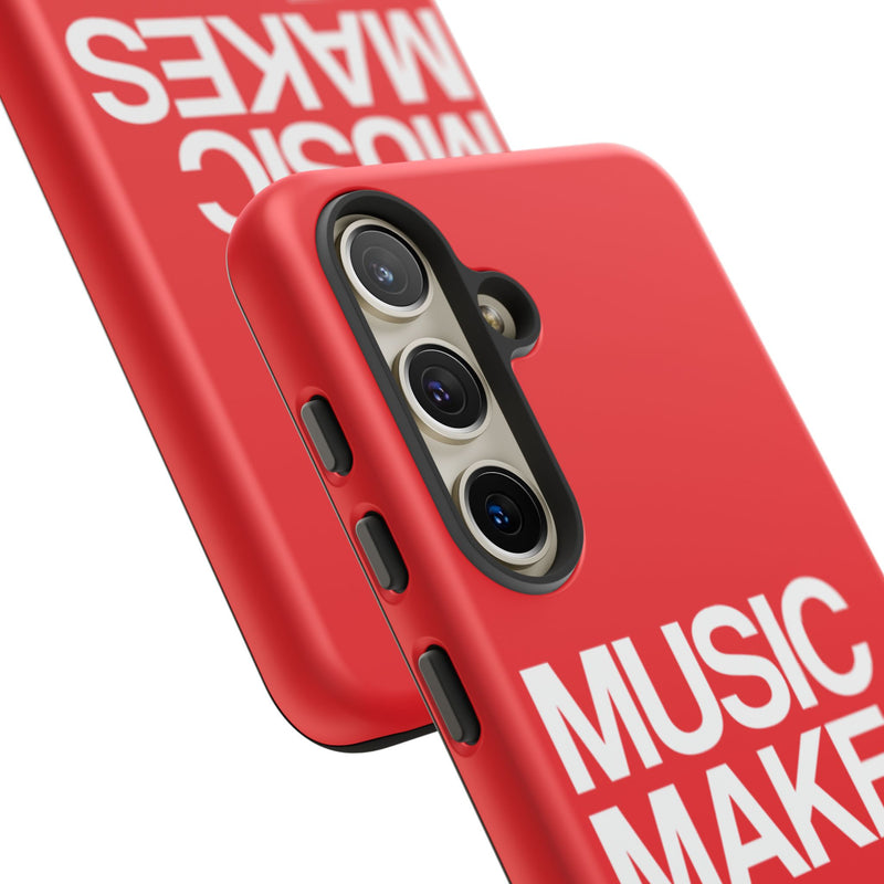 MMMH Classic Phone Case: Red | White