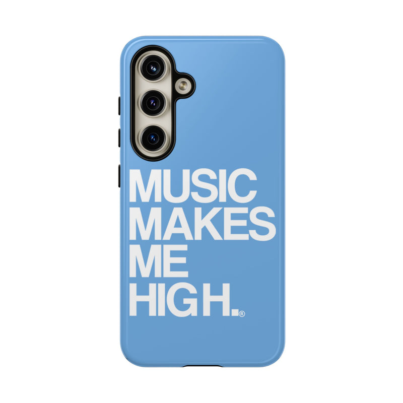 MMMH Classic Phone Case: Light Blue | White