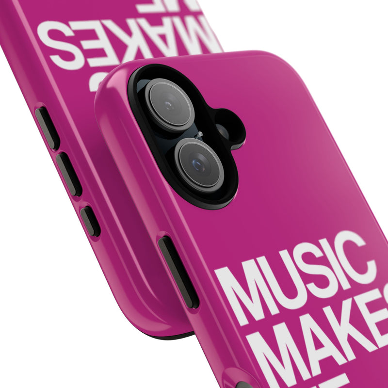 MMMH Classic Phone Case: Pink | White