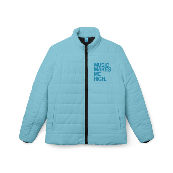 MMMH Women’s Puffer Jacket: Light Turquoise | Turquoise