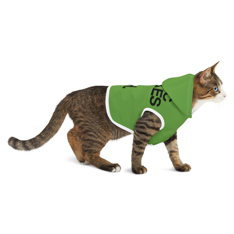 MMMH Pet Hoodie: Green | Black