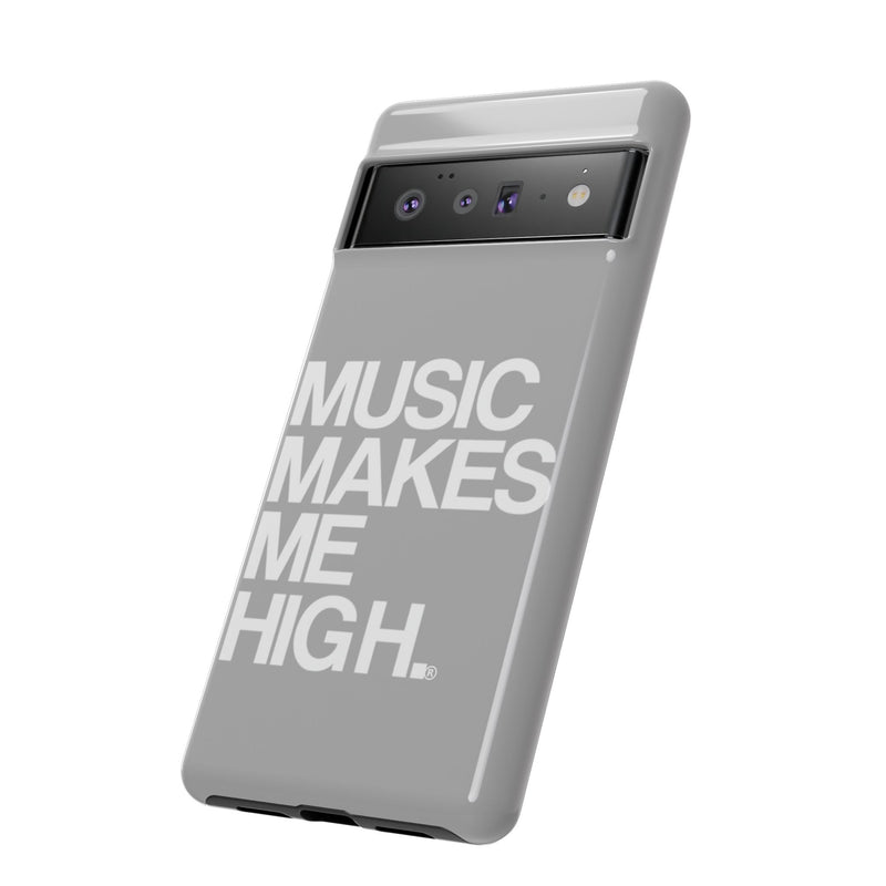 MMMH Classic Phone Case: Light Grey | White